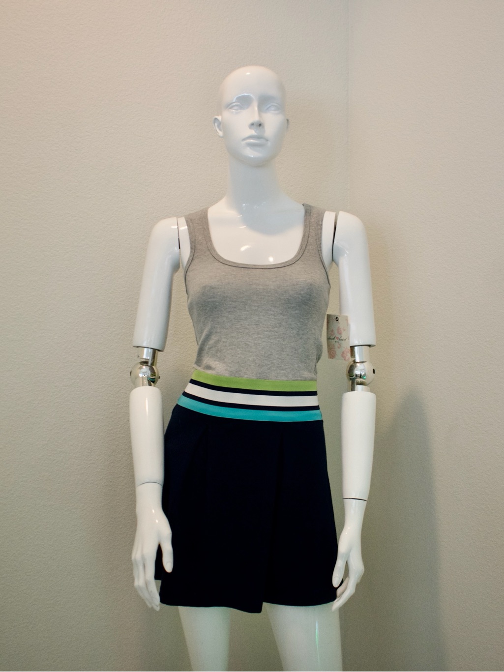Gray And Navy Smart Fitness Wearable  Brand Derek Heart
